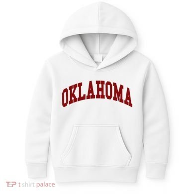Oklahoma Throwback Design Classic Kids Hoodie