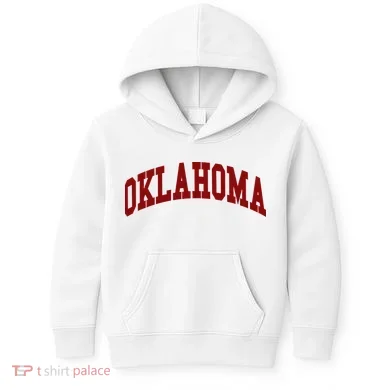 Oklahoma Throwback Design Classic Kids Hoodie