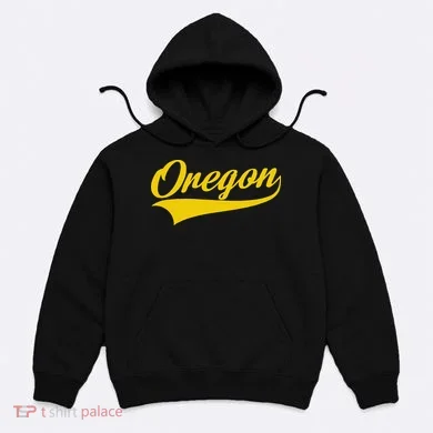 Oregon Throwback Design Print Classic Hoodie