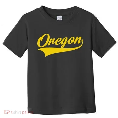 Oregon Throwback Design Print Classic Toddler T-Shirt