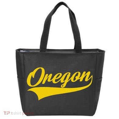 Oregon Throwback Design Print Classic Tote Bag