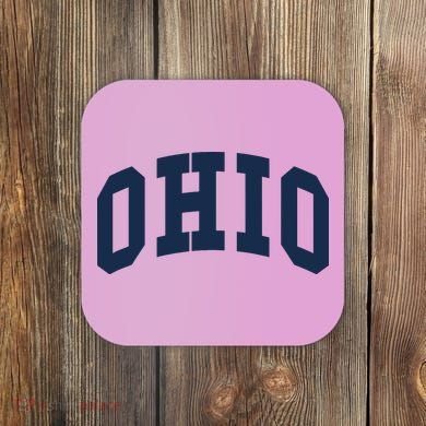 Ohio Throwback Design Classic Coaster