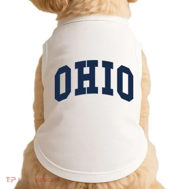 Ohio Throwback Design Classic Doggie Tank