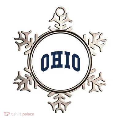 Ohio Throwback Design Classic Ornament