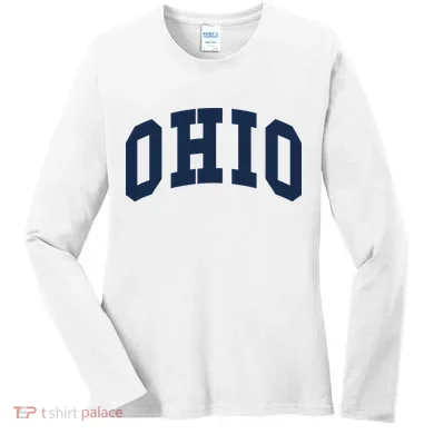 Ohio Throwback Design Classic Women's Long Sleeve Shirt