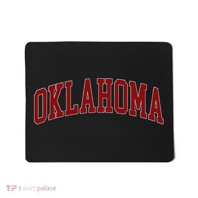 Oklahoma Throwback Design Print Classic Mousepad