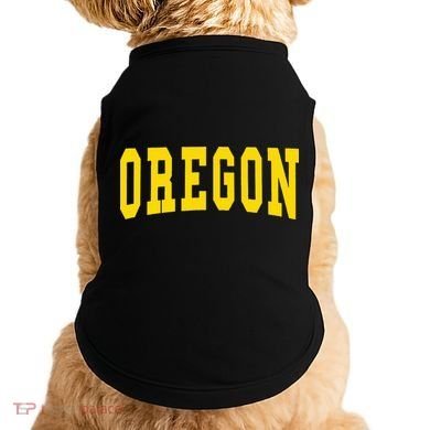 Oregon Throwback Design Classic Doggie Tank