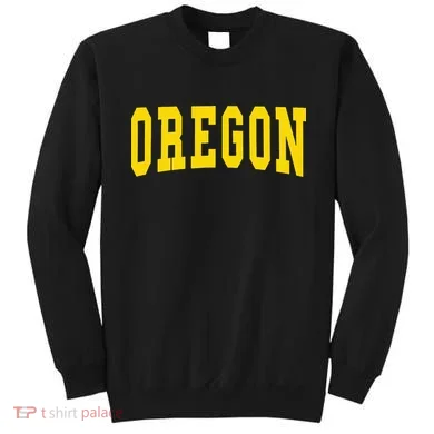 Oregon Throwback Design Classic Sweatshirt