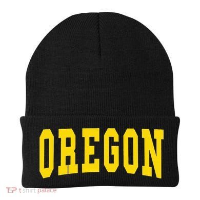 Oregon Throwback Design Classic Beanie