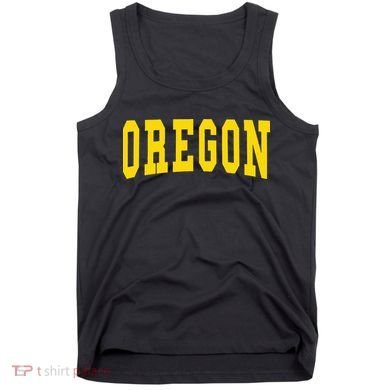 Oregon Throwback Design Classic Tank Top