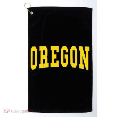 Oregon Throwback Design Classic Golf Towel