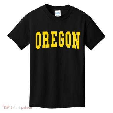Oregon Throwback Design Classic Kids T-Shirt