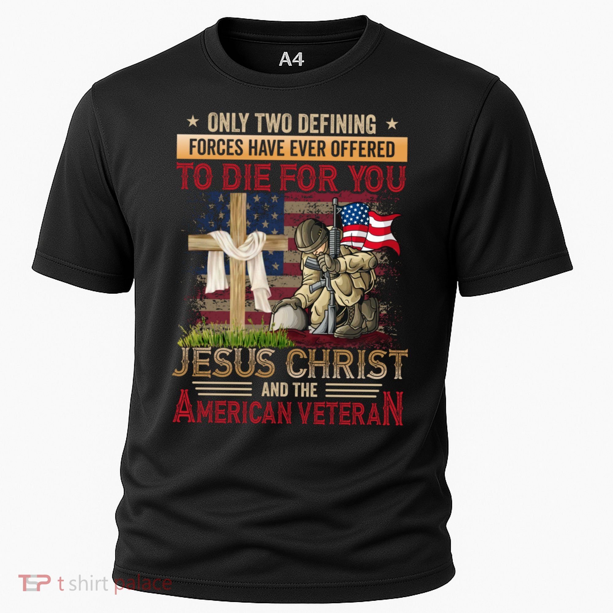 Only Two Defining Forces Have Ever Offered To Die For You Cooling Performance Crew T-Shirt