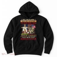 Only Two Defining Forces Have Ever Offered To Die For You Hoodie thumb 0