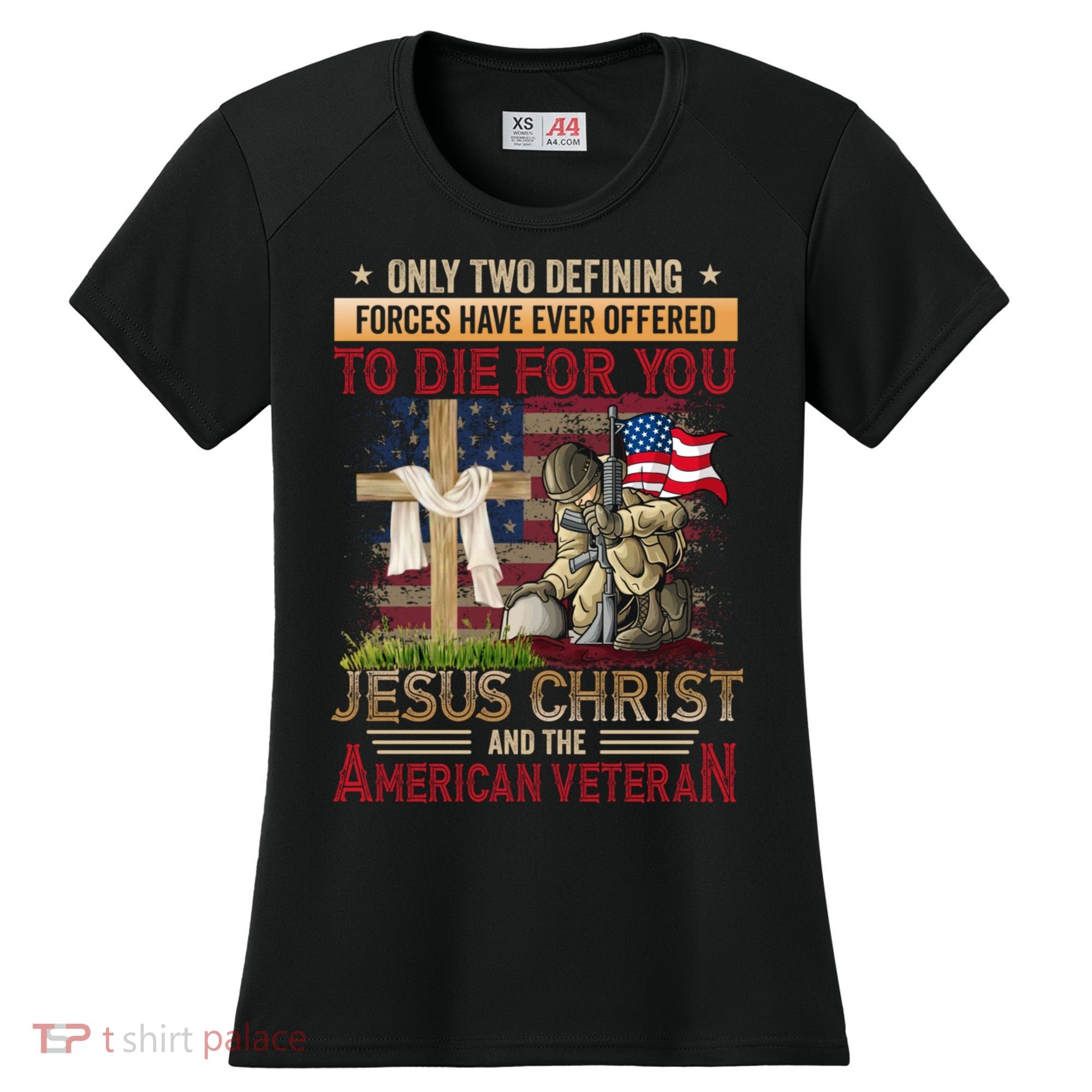 Only Two Defining Forces Have Ever Offered To Die For You Women's Cooling Performance Crew T-Shirt