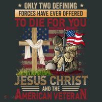 Only Two Defining Forces Have Ever Offered To Die For You Infant Baby Jersey Bodysuit thumb 2