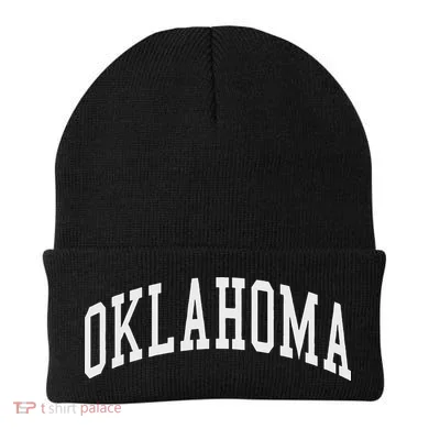 Oklahoma Throwback Design Classic Beanie