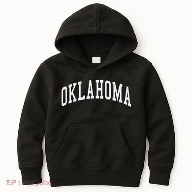 Oklahoma Throwback Design Classic Kids Hoodie