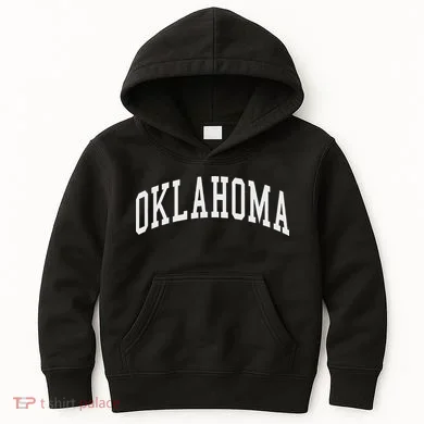 Oklahoma Throwback Design Classic Kids Hoodie