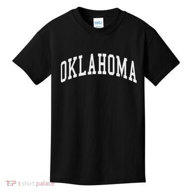 Oklahoma Throwback Design Classic Kids T-Shirt
