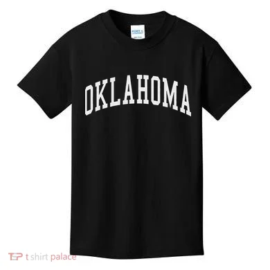 Oklahoma Throwback Design Classic Kids T-Shirt