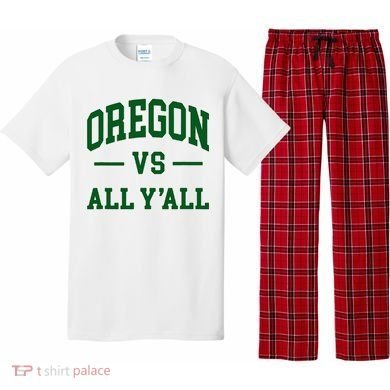 Oregon Throwback Design Classic Pajama Set
