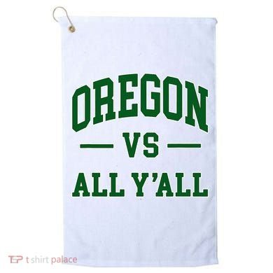Oregon Throwback Design Classic Golf Towel
