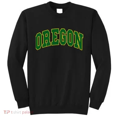 Oregon Throwback Design Classic Sweatshirt