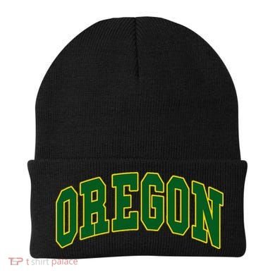 Oregon Throwback Design Classic Beanie