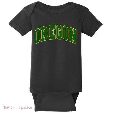 Oregon Throwback Design Classic Baby Bodysuit