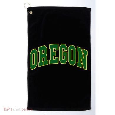 Oregon Throwback Design Classic Golf Towel