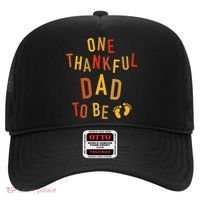 One Thankful Dad To Be Thanksgiving Pregnancy Announcement Hat thumb 0