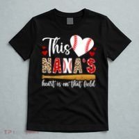 On That Field Baseball Nana Of A Baseball Player Nana T-Shirt thumb 5