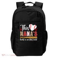 On That Field Baseball Nana Of A Baseball Player Nana Backpack thumb 0