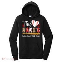 On That Field Baseball Nana Of A Baseball Player Nana Women's Hoodie thumb 0