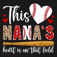 On That Field Baseball Nana Of A Baseball Player Nana Mousepad thumb 1
