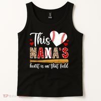 On That Field Baseball Nana Of A Baseball Player Nana Tank Top thumb 2
