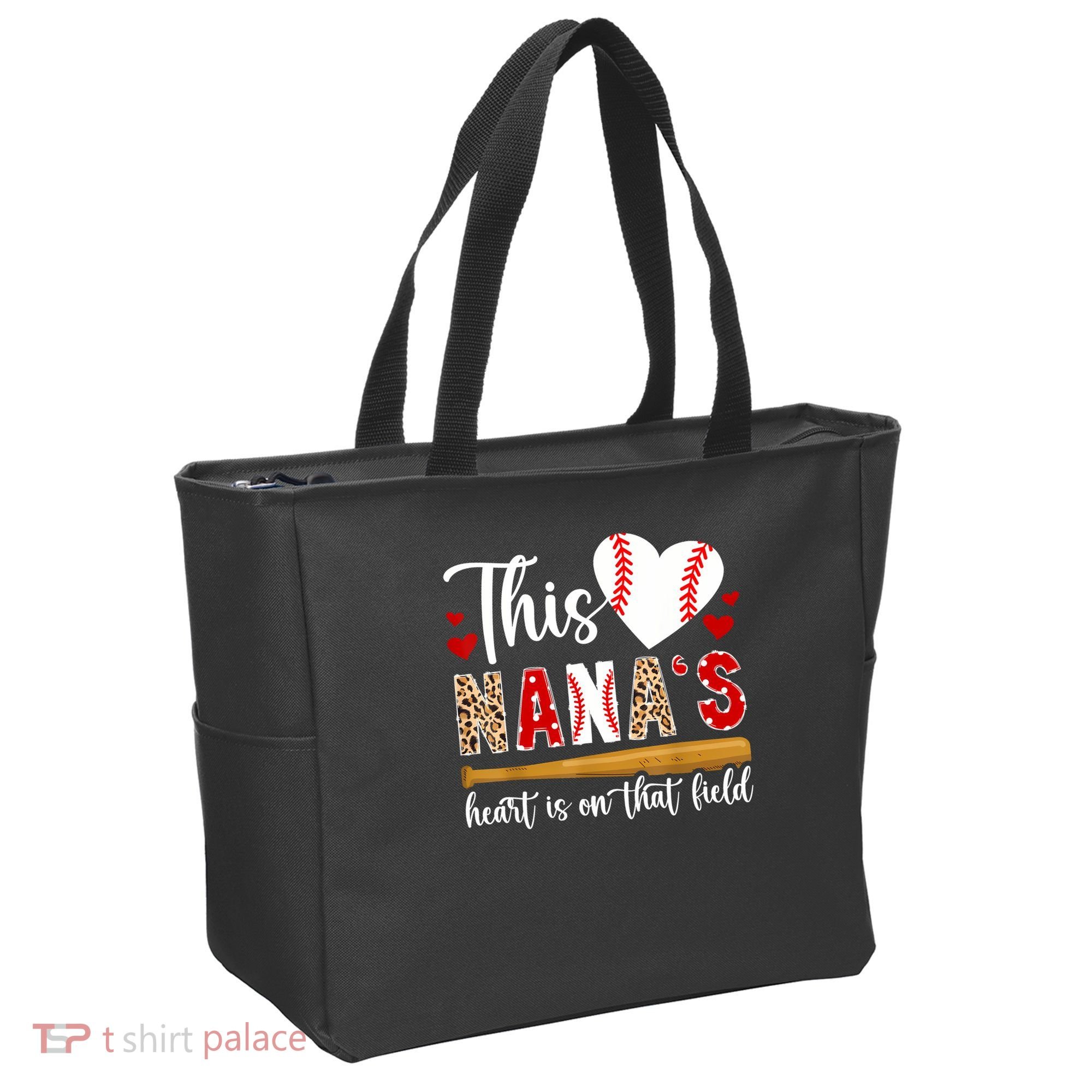 On That Field Baseball Nana Of A Baseball Player Nana Tote Bag