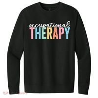 Occupational Therapy Funny OT Therapist Assistant V.I.T. Fleece Crew Sweatshirt thumb 0