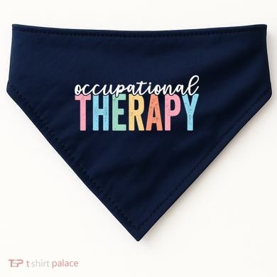 Occupational Therapy Funny OT Therapist Assistant USA-Made Doggie Bandana