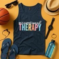 Occupational Therapy Funny OT Therapist Assistant Tank Top thumb 4