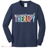 Occupational Therapy Funny OT Therapist Assistant Kids Long Sleeve Shirt thumb 0