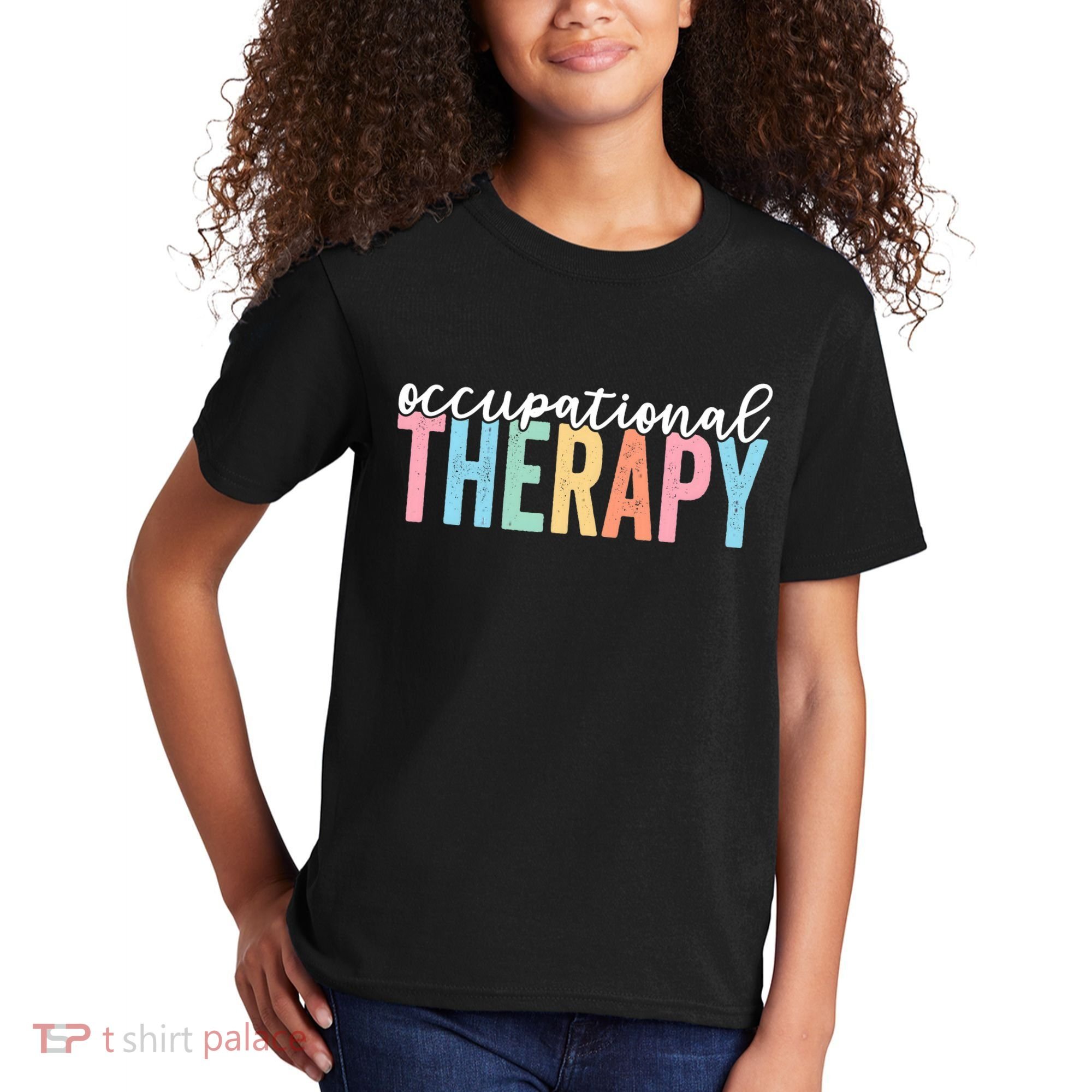 Occupational Therapy Funny OT Therapist Assistant Kids T-Shirt