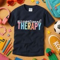 Occupational Therapy Funny OT Therapist Assistant Kids T-Shirt thumb 3
