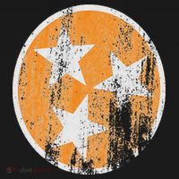 Orange Tennessee Flag Volunr State Tri Stars Tennessee Long Sleeve Shirt thumb 2