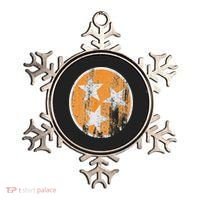 Orange Tennessee Flag Volunr State Tri Stars Tennessee Ornament thumb 0