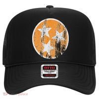 Orange Tennessee Flag Volunr State Tri Stars Tennessee Hat thumb 0