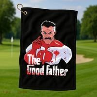 Omniman The Good Father Golf Towel thumb 1