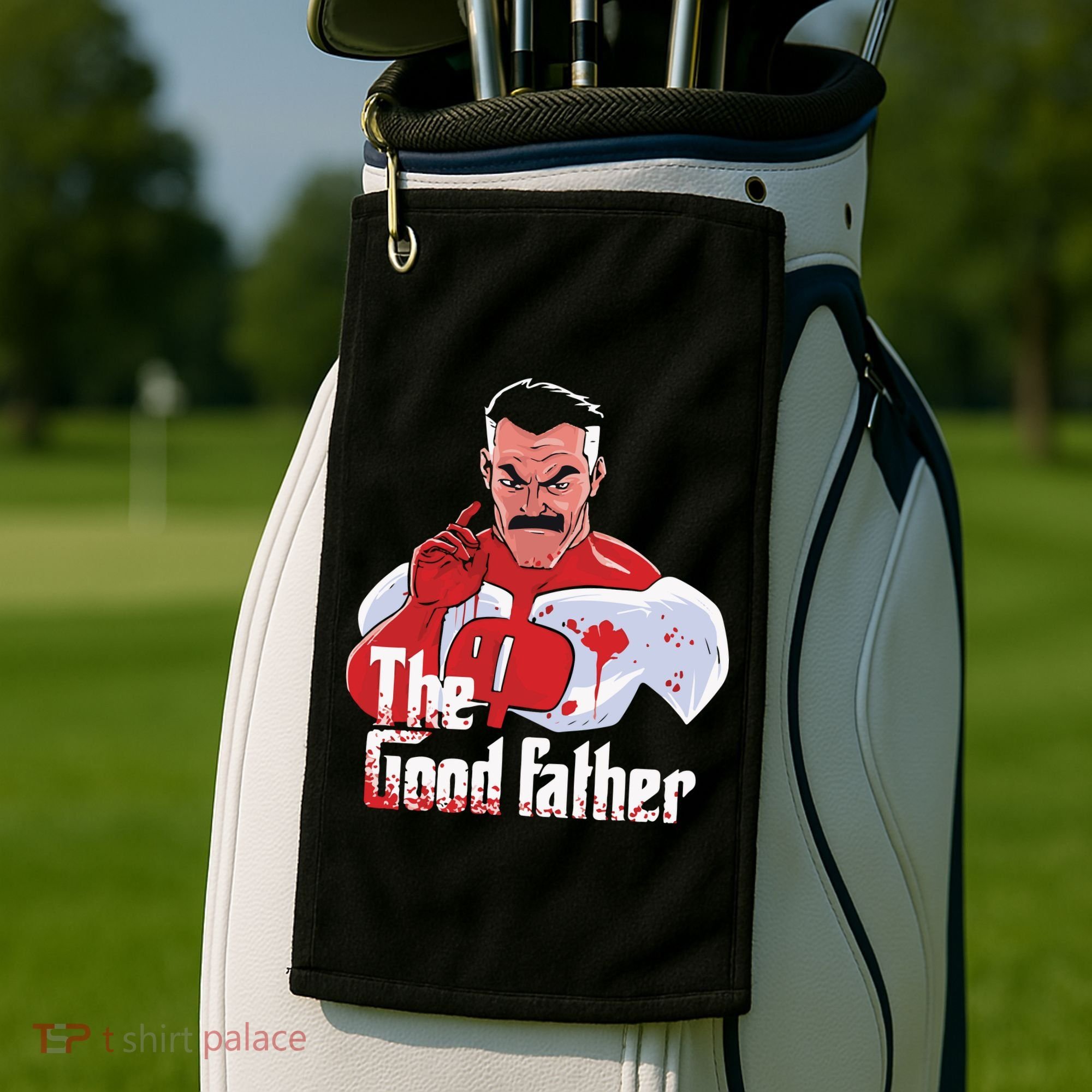 Omniman The Good Father Golf Towel