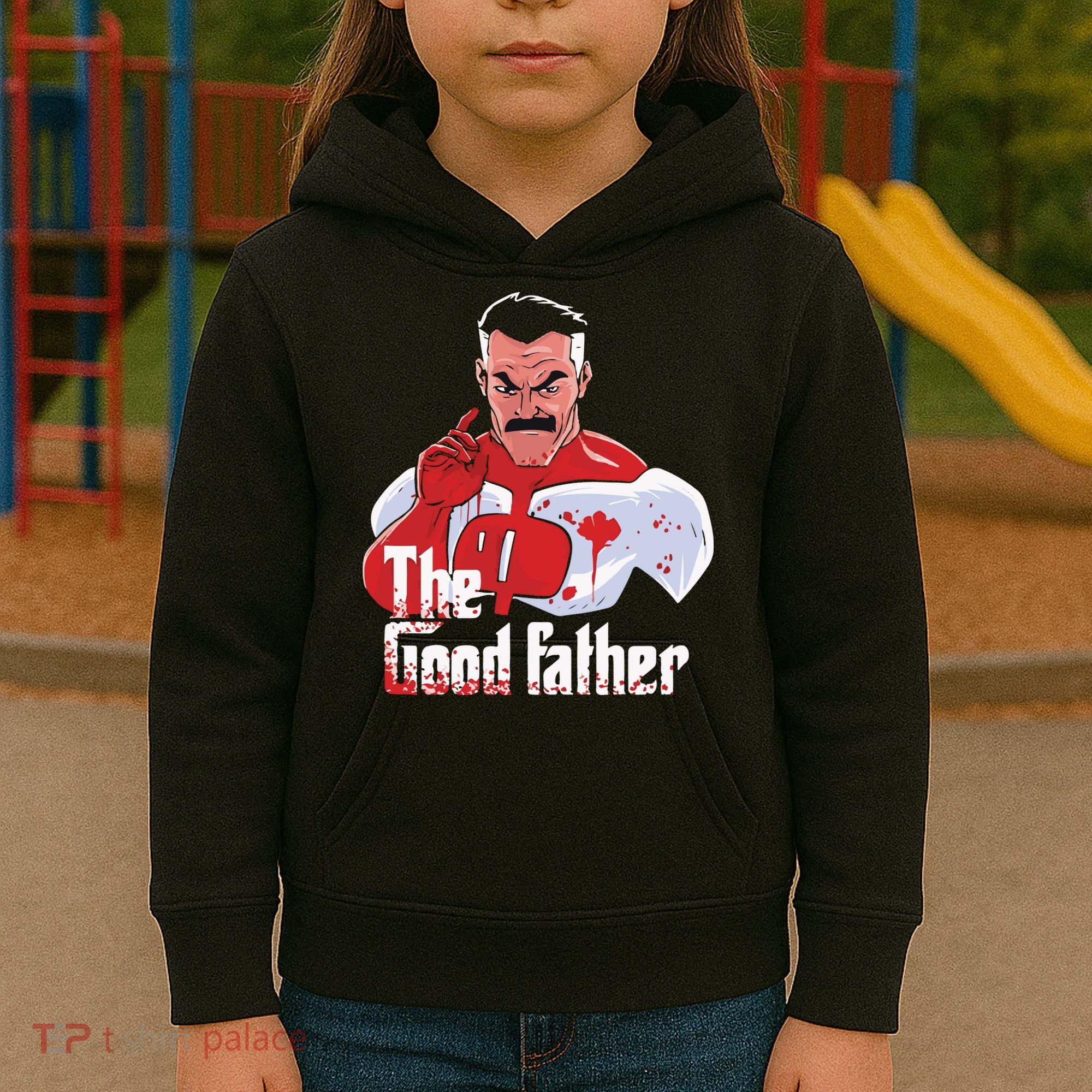 Omniman The Good Father Kids Hoodie